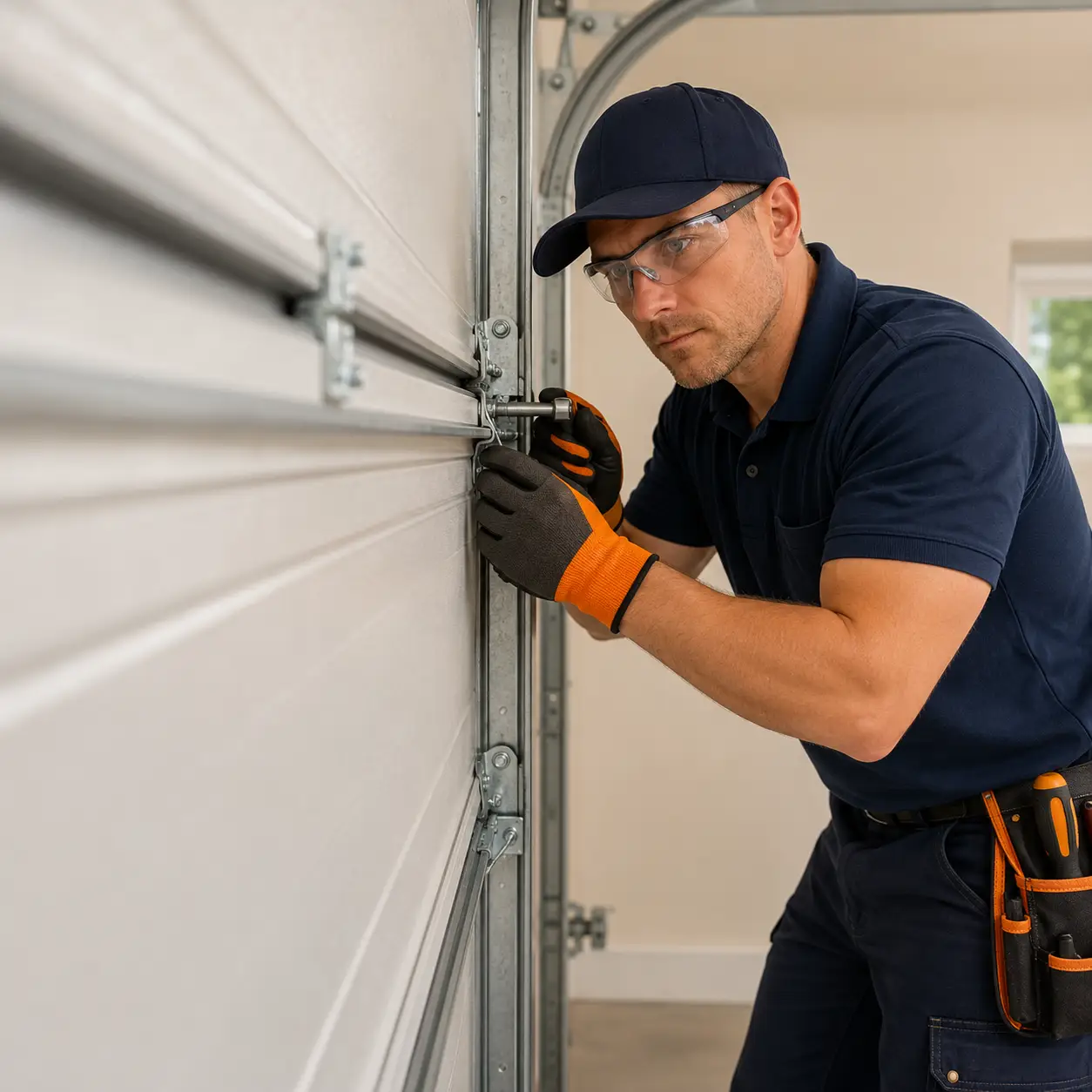 Professional garage door installation in Lawrence
