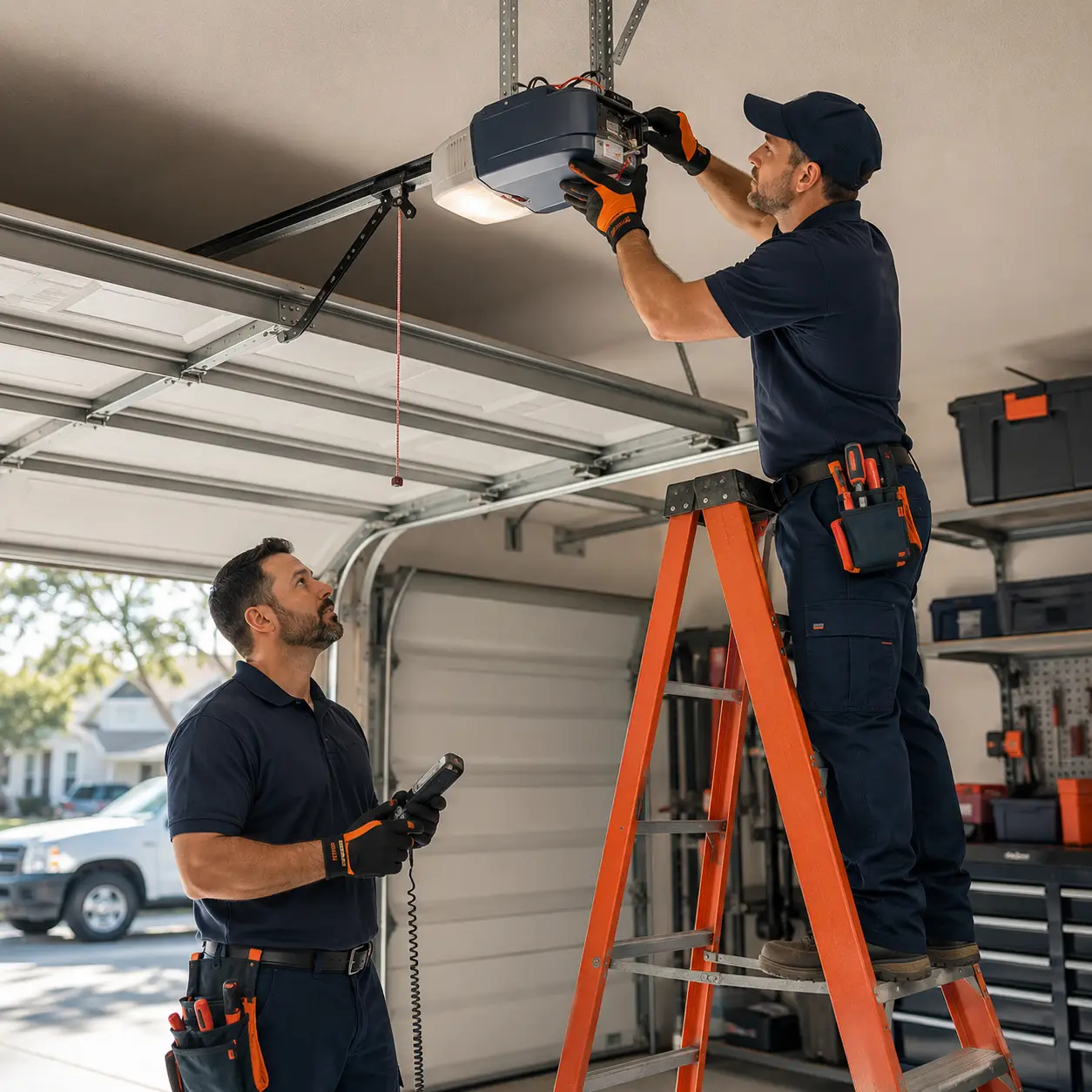 Garage door opener repair and installation