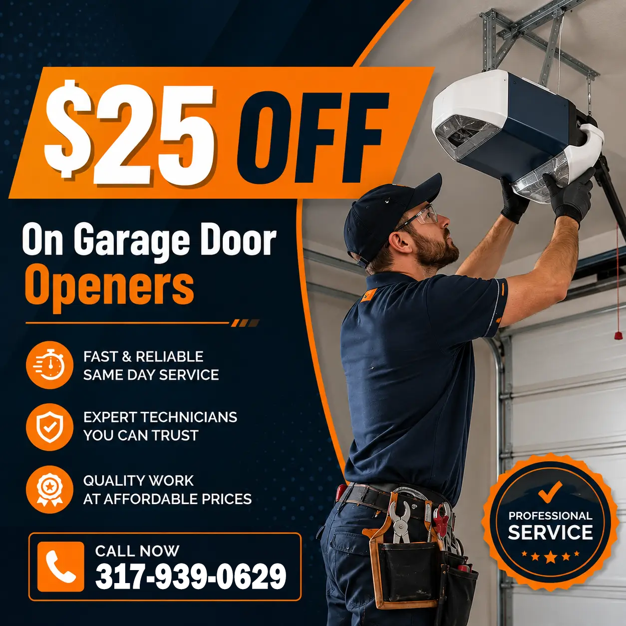 Garage door opener offer coupon